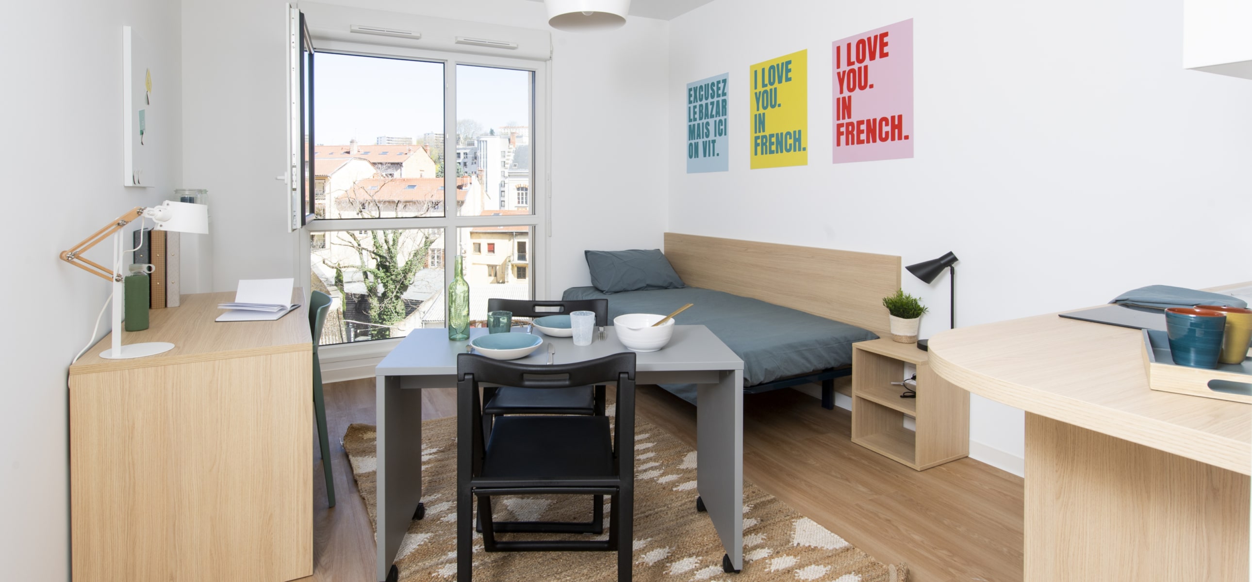 Location, Colocation Lyon Vaise Résidence Memento Initiall